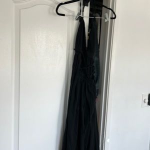 Back maxi dress